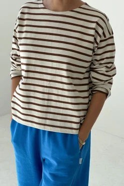Sailor Top (Coffee Stripe)