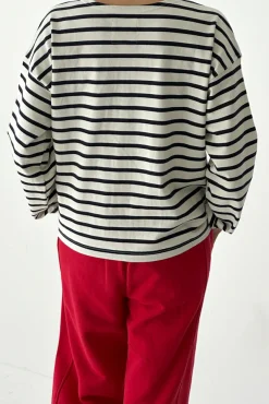 Sailor Top (Navy Stripe)