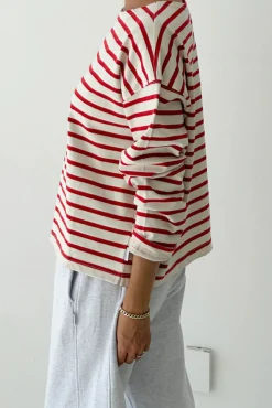 Sailor Top (Red Stripe)