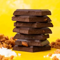 Salted Toffee Crackle Truffle Bar