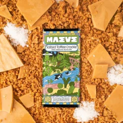 Salted Toffee Crackle Truffle Bar