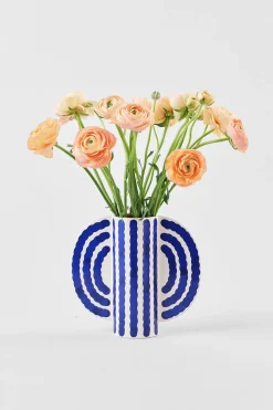 Small Butterfly Vase (Blue)