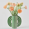 Small Butterfly Vase (Green)