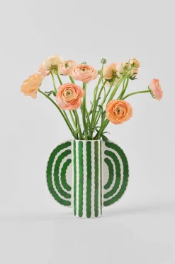 Small Butterfly Vase (Green)