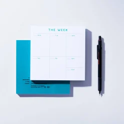 Small Weekly Desk Planner Notepad