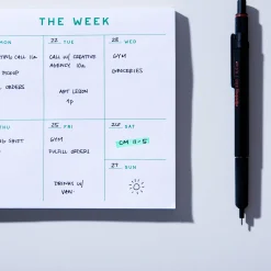 Small Weekly Desk Planner Notepad