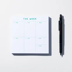 Small Weekly Desk Planner Notepad