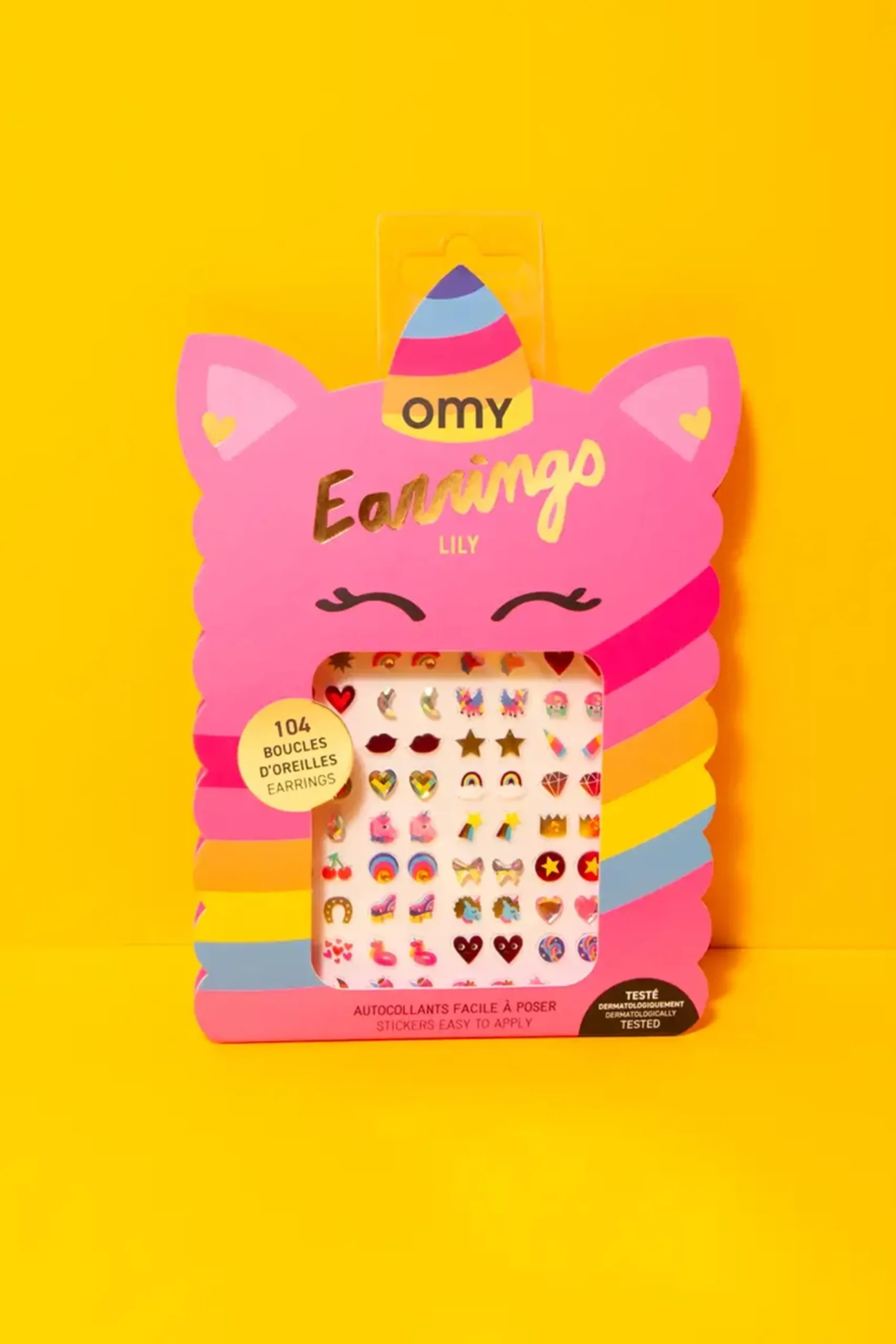 Sticker Earrings (Unicorn)