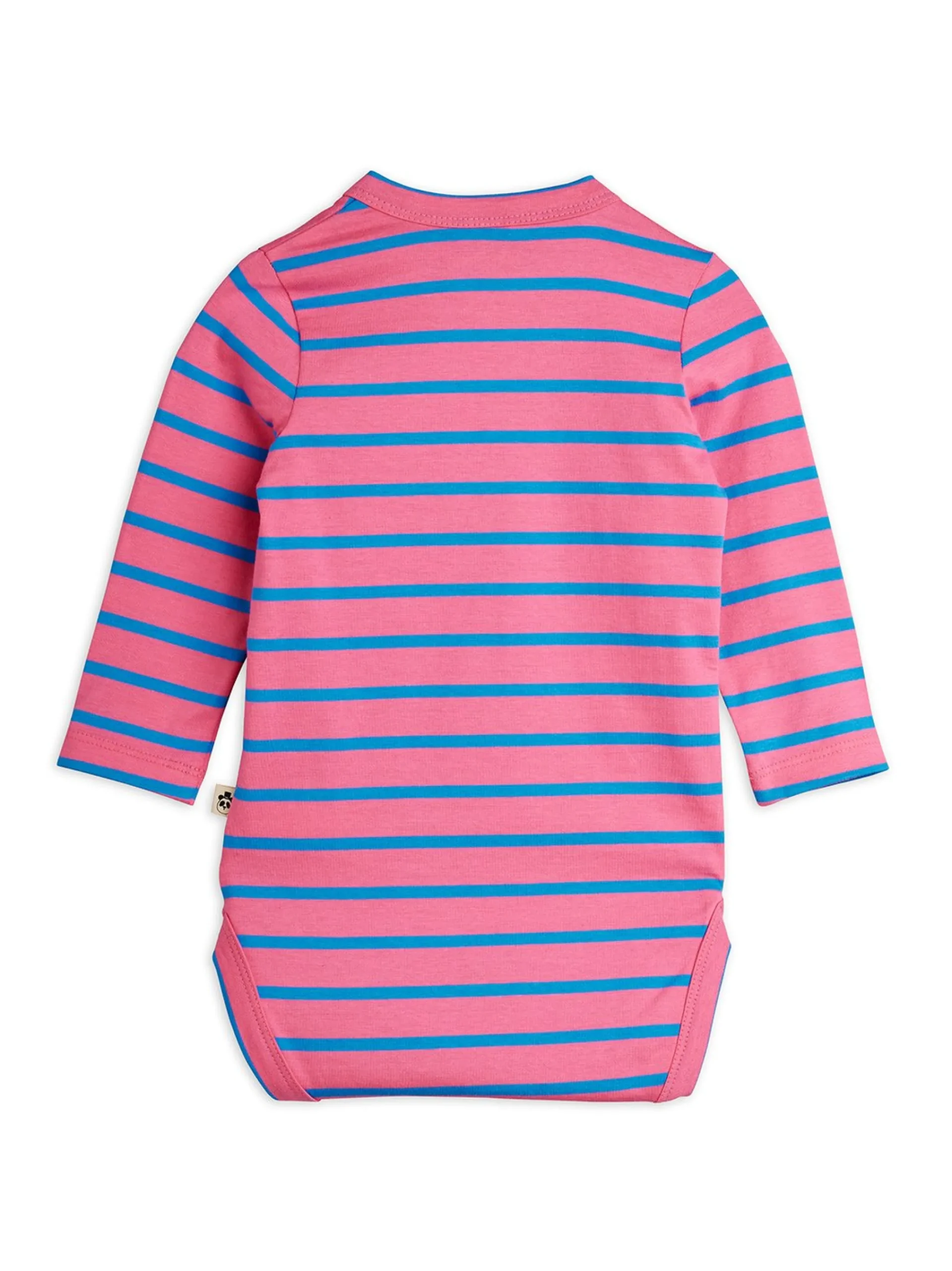 Stripe Long Sleeve Onesie (Pink)