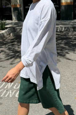 Sunday Tee (Icy Grey)