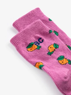 Tangerine Short Socks (Baby)
