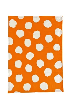 Tea Towel Set (Big Smudge Orange)