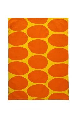 Tea Towel Set (Globe Orange)