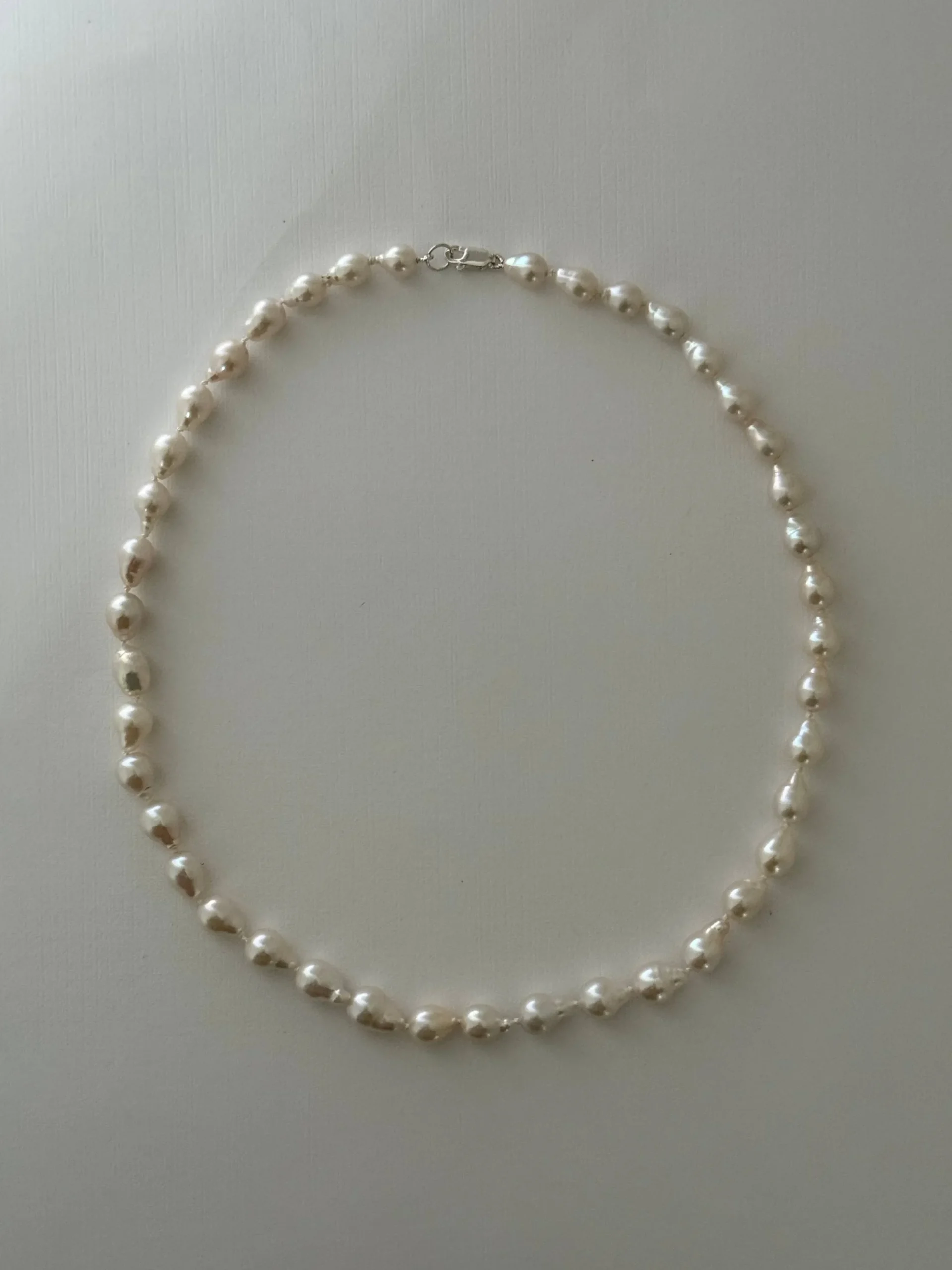 Teardrop Pearl Necklace