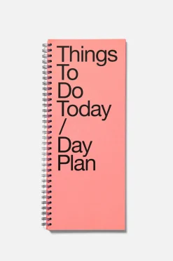 Things To Do Today Planner (Coral)