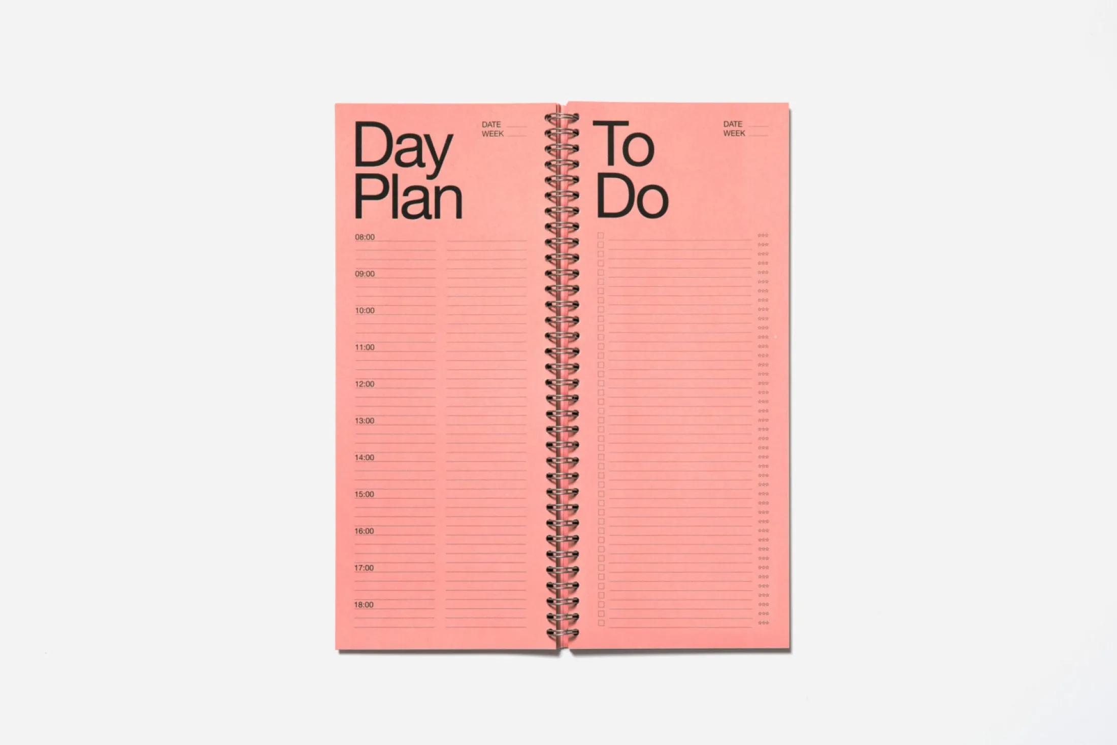 Things To Do Today Planner (Coral)