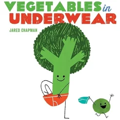 Vegetables in Underwear Board Book