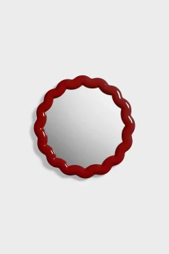 Zigzag Mirror (Burgundy) *IN STORE PICK-UP ONLY*